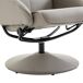 Sillón Relax Cuero sintético, Esponja, Acero HOMCOM Sillón Relax Cuero sintético, Esponja, Acero HOMCOM Gris