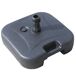 Base de Sombrilla HDPE Outsunny 46x45 Base de Sombrilla HDPE Outsunny 46x45 Negro