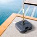 Base de Sombrilla HDPE Outsunny 46x45 Base de Sombrilla HDPE Outsunny 46x45 Negro