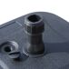 Base de Sombrilla HDPE Outsunny 46x45 Base de Sombrilla HDPE Outsunny 46x45 Negro
