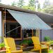 Toldo Manual Retráctil Metal, Aluminio, Poliéster Outsunny 300x150 Toldo Manual Retráctil Metal, Aluminio, Poliéster Outsunny 300x150 Verde