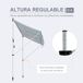 Toldo Manual Retráctil Metal, Aluminio, Poliéster Outsunny 300x150 Toldo Manual Retráctil Metal, Aluminio, Poliéster Outsunny 300x150 Verde