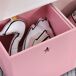 Estantería infantil Homcom 4 estantes+1 armario+2 cajones rosa/blanco 130x80x34 cm Estantería infantil Homcom 4 estantes+1 armario+2 cajones rosa/blanco 130x80x34 cm Rosa