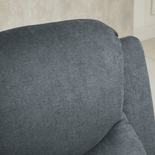 HOMCOM Poltrona ergonômica estofada Cadeira reclinável manualmente 150º com apoio de braço e apoio de pes Acolchoado Esponja grossa Suporta até 150 kg 97x96x105.5 cm Cinza