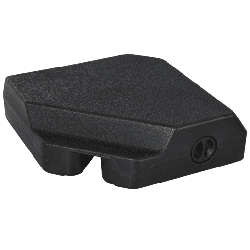 Outsunny Base para Chapéu de Sol com Pesos Recarregáveis com Água ou Areia 15L 80x80x50cm Preto cruz com Tubo de Aço 80x80x56 cm Preto
