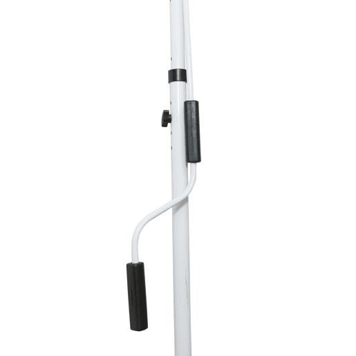 Outsunny Toldo Manual Retrátil 200x150 cm com Manivela de Alumínio Ângulo Ajustável Proteção Solar para Varanda Jardim Pátio Bege