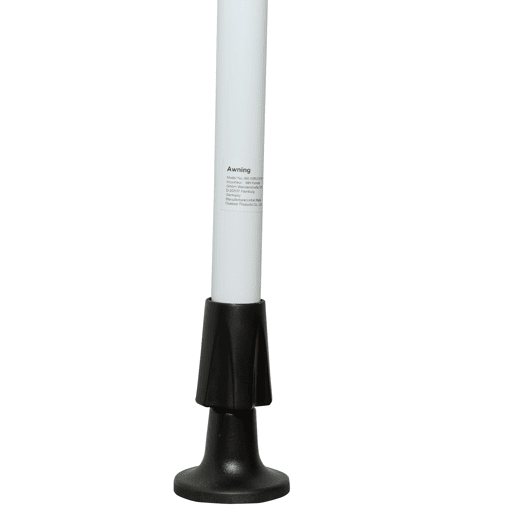 Outsunny Toldo Manual Retrátil 200x150 cm com Manivela de Alumínio Ângulo Ajustável Proteção Solar para Varanda Jardim Pátio Bege