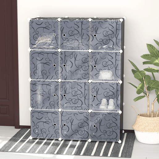 HOMCOM Armário Organizador para Brinquedos de Armazenamento e Montagem de Livros em bricolage 111x47x145cm