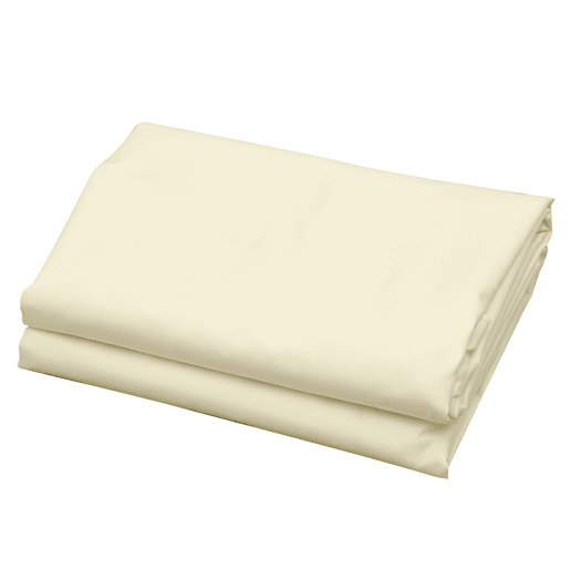 Outsunny Vela de Sombra Retangular 3x4 m Toldo Vela de Poliéster com Proteção UV Aneis em Forma de D e Cordas para Jardim Pátio Piscina Creme