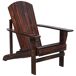 Adirondack Silla para Jardín Madera de Abeto Outsunny Adirondack Silla para Jardín Madera de Abeto Outsunny Marrón