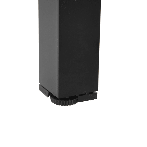 Outsunny Mesa de Jardim Retangular Mesa de Exterior para 8 Pessoas com Bancada de Ripas e Estrutura de Alumínio para Terraço Balcão 190x90x74cm Natural e Preto