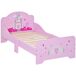 Cama Infantil MDF, Madera de Álamo HOMCOM Cama Infantil MDF, Madera de Álamo HOMCOM Rosa