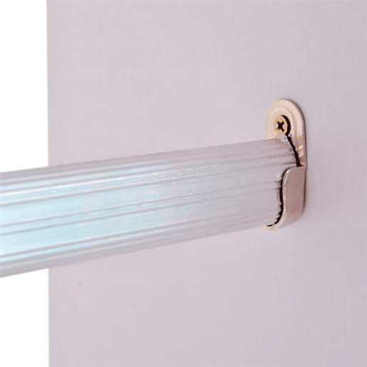 HOMCOM Roupeiro de Madeira Móvel Armário Roupeiro Aberto com Barra para Pendurar e 3 Prateleiras Organizadoras para Dormitório 80x40x128cm Branco