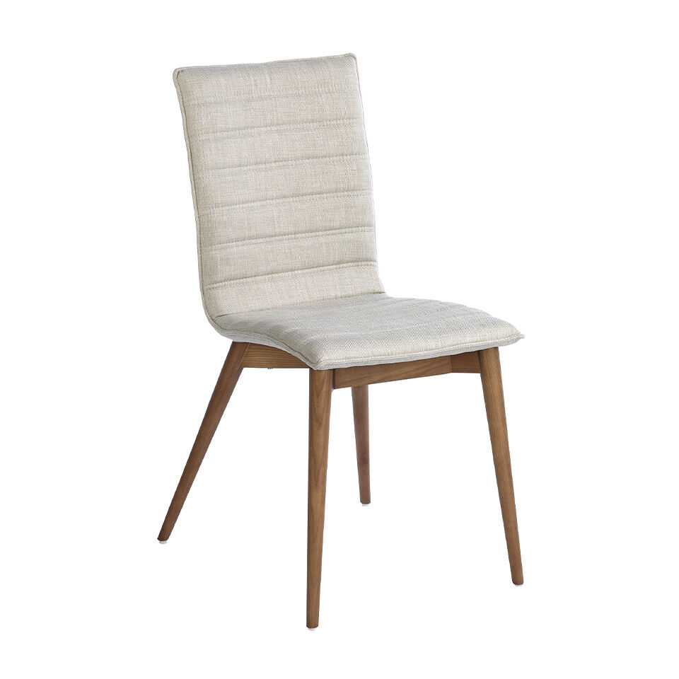 ANGEL CERDA Silla tela gris