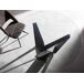 ANGEL CERDA Mesa comedor redonda cristal templado y acero negro 150x150 ANGEL CERDA Mesa comedor redonda cristal templado y acero negro 150x150 Transparente