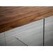 ANGEL CERDA Mesa comedor rectangular nogal y cristal templado 200x100 ANGEL CERDA Mesa comedor rectangular nogal y cristal templado 200x100 Nogal