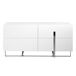 ANGEL CERDA Aparador madera y acero 160 ANGEL CERDA Aparador madera y acero 160 Blanco