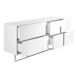 ANGEL CERDA Aparador madera y acero 160 ANGEL CERDA Aparador madera y acero 160 Blanco