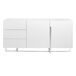 ANGEL CERDA Aparador madera y acero 180 ANGEL CERDA Aparador madera y acero 180 Blanco