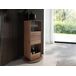 ANGEL CERDA Mueble bar giratorio nogal 43 ANGEL CERDA Mueble bar giratorio nogal 43 Nogal