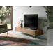 ANGEL CERDA Mueble TV nogal y cristal templado 188 ANGEL CERDA Mueble TV nogal y cristal templado 188 Nogal