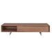 ANGEL CERDA Mueble TV nogal y acero cromado ANGEL CERDA Mueble TV nogal y acero cromado Nogal