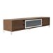 ANGEL CERDA Mueble TV nogal y acero ANGEL CERDA Mueble TV nogal y acero Nogal