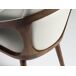 ANGEL CERDA Silla polipiel crema ANGEL CERDA Silla polipiel crema Nogal