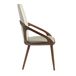 ANGEL CERDA Silla polipiel crema ANGEL CERDA Silla polipiel crema Nogal