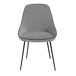ANGEL CERDA Silla tela gris ANGEL CERDA Silla tela gris Negro