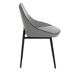 ANGEL CERDA Silla tela gris ANGEL CERDA Silla tela gris Negro