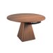 ANGEL CERDA Mesa comedor extensible redonda nogal 140x80 ANGEL CERDA Mesa comedor extensible redonda nogal 140x80 Nogal