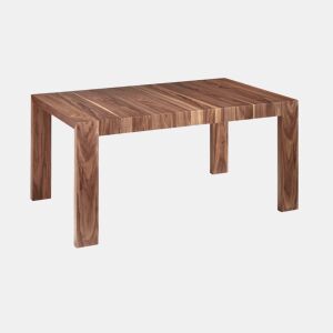 ANGEL CERDA Mesa de jantar extensível retangular nogueira