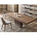 ANGEL CERDA Mesa comedor extensible rectangular nogal 240x100 ANGEL CERDA Mesa comedor extensible rectangular nogal 240x100 Nogal