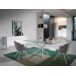 ANGEL CERDA Aparador madera y cristal 180 ANGEL CERDA Aparador madera y cristal 180 Blanco