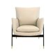 ANGEL CERDA Sillón tapizado piel vacuno ANGEL CERDA Sillón tapizado piel vacuno Negro