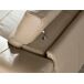 ANGEL CERDA Sofá chaise longue relax derecha piel ANGEL CERDA Sofá chaise longue relax derecha piel Inox