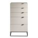 ANGEL CERDA Chifonier madera y acero 60 ANGEL CERDA Chifonier madera y acero 60 Gris