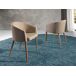 ANGEL CERDA Silla tela beige ANGEL CERDA Silla tela beige Nogal
