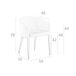 ANGEL CERDA Silla tela beige ANGEL CERDA Silla tela beige Nogal