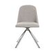 ANGEL CERDA Silla giratoria tela gris ANGEL CERDA Silla giratoria tela gris Inox