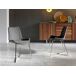 ANGEL CERDA Silla tela gris oscuro ANGEL CERDA Silla tela gris oscuro Inox