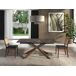 ANGEL CERDA Silla rattan y polipiel negro ANGEL CERDA Silla rattan y polipiel negro Nogal