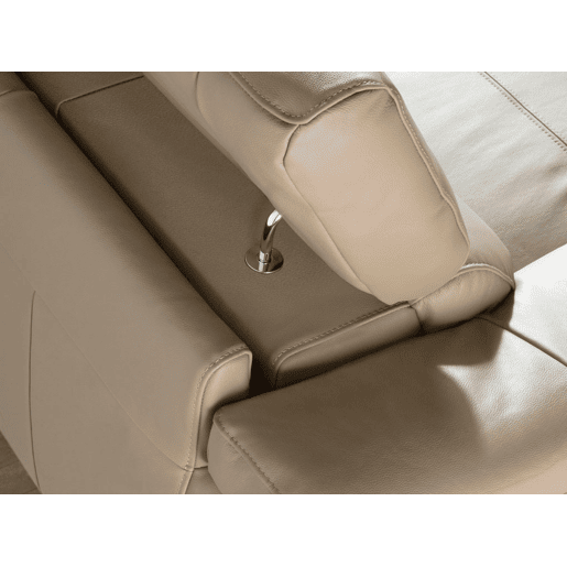 ANGEL CERDA Sofá Relax chaise longue esquerdo em pele de vison ANGEL CERDA Sofá Relax chaise longue esquerdo em pele de vison