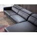 ANGEL CERDA Sofá chaise longue piel vacuno ANGEL CERDA Sofá chaise longue piel vacuno Negro