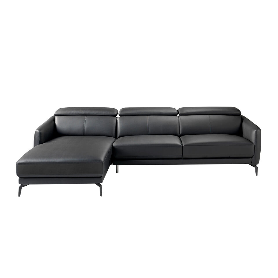 ANGEL CERDA Sofá chaise longue piel vacuno