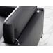 ANGEL CERDA Sofá chaise longue piel vacuno ANGEL CERDA Sofá chaise longue piel vacuno Negro