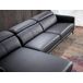 ANGEL CERDA Sofá chaise longue piel vacuno ANGEL CERDA Sofá chaise longue piel vacuno Negro