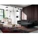 ANGEL CERDA Sofá chaise longue piel vacuno ANGEL CERDA Sofá chaise longue piel vacuno Negro
