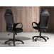 ANGEL CERDA Silla oficina giratoria tela negra ANGEL CERDA Silla oficina giratoria tela negra Negro